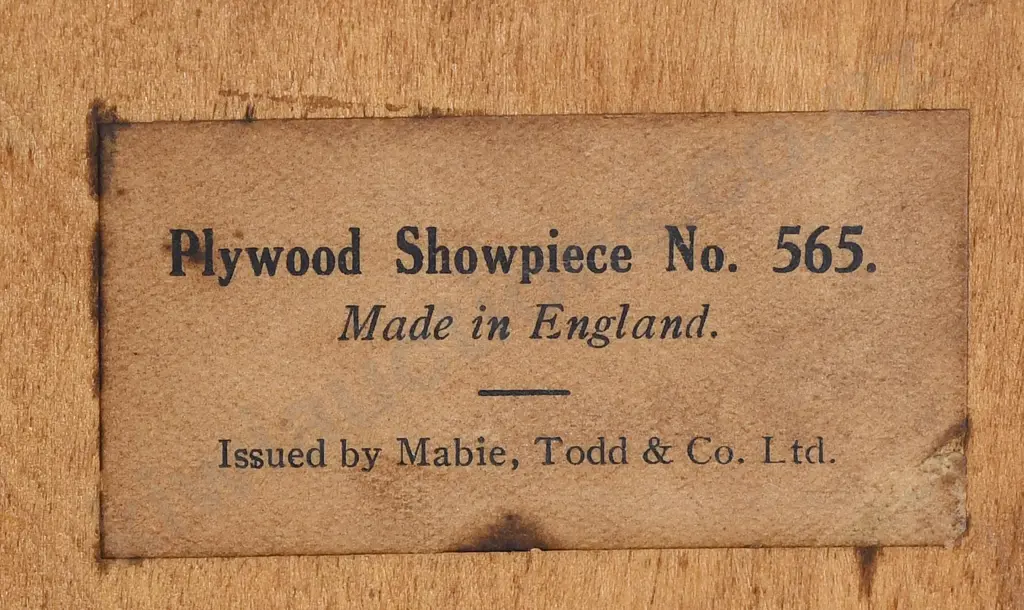 SWANN INK WOODEN ADVERTISING SIGN Image 1++