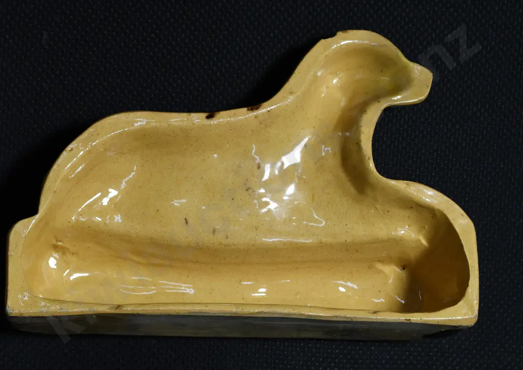 LUKE ADAMS MAJOLICA MANTLE DOGS Image 1++