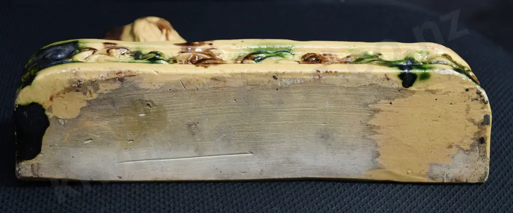 LUKE ADAMS MAJOLICA MANTLE DOGS Image 1++