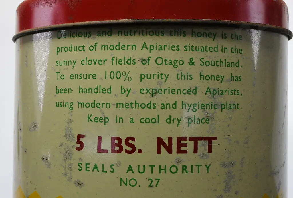 5LB HONEY TINS Image 1++