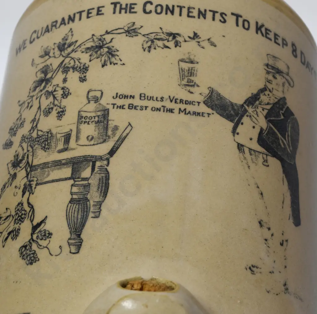 SCOTT AUCKLAND STONE JAR Image 1++