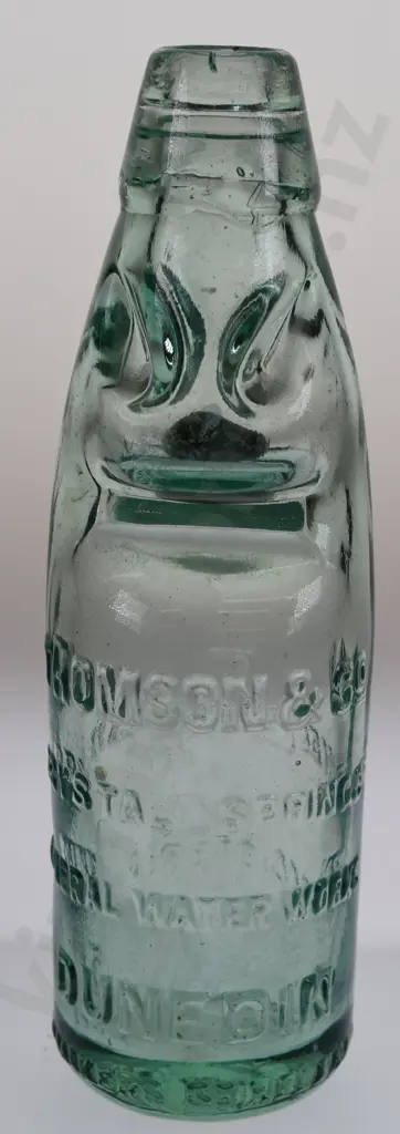 THOMSON DUNEDIN 1898 GREEN MARBLE CODD Image 1++