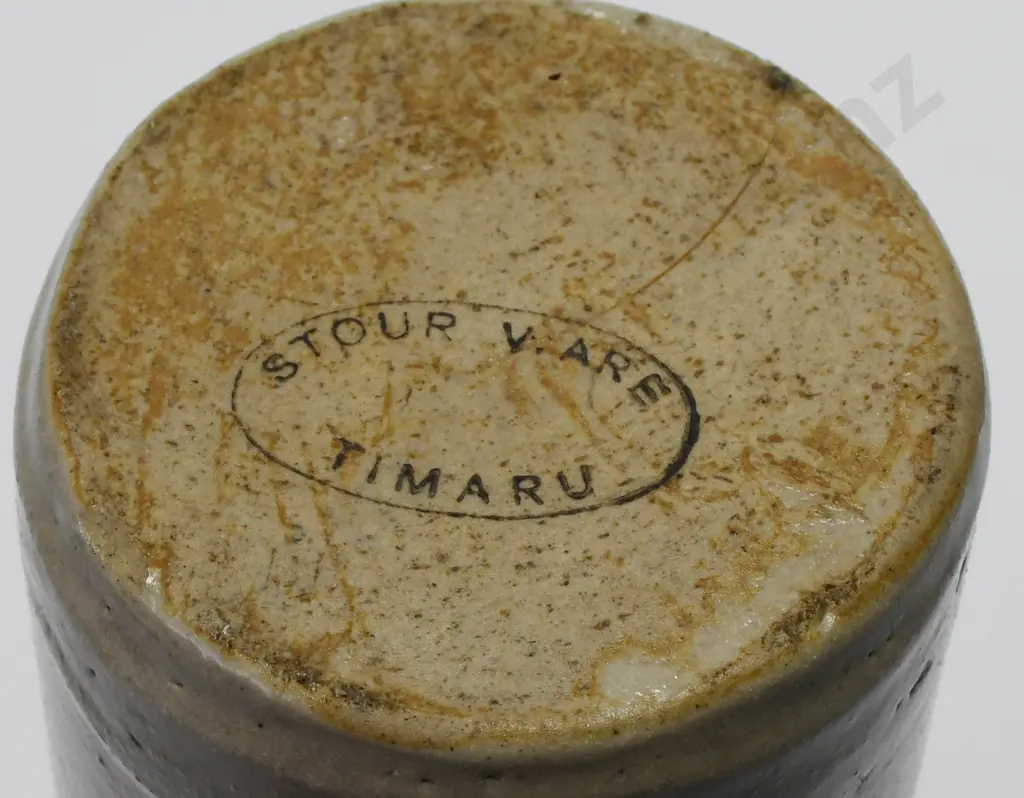 SAMPLE CHRISTCHURCH STONEWARE MELHUISH SAUCE Image 1++