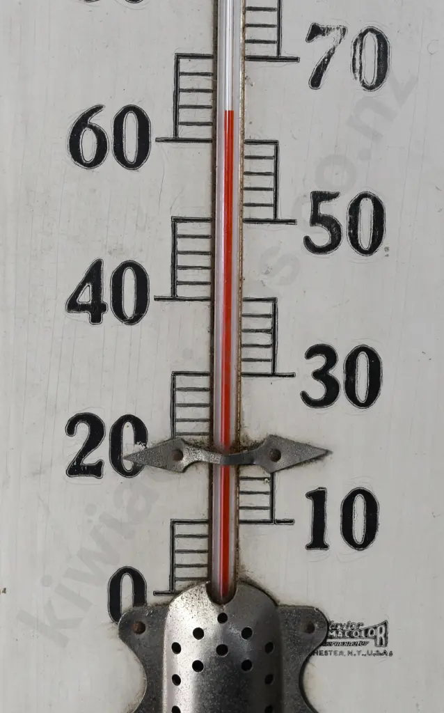 THOMSON’S DUNEDIN ADVERTISING THERMOMETER Image 1++