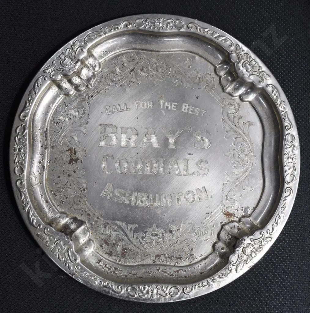 BRAY ASHBURTON ADVERTISING TRAY Image 1++
