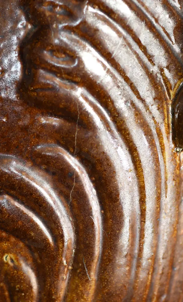 AUSTIN, KIRK & CO EARLY SALT GLAZED HUNTING JUG Image 1++