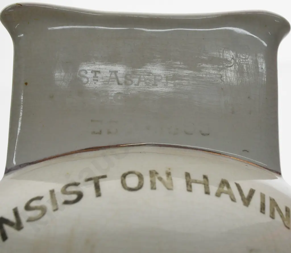 MACE CHRISTCHURCH ADVERTISING WATER JUG Image 1++