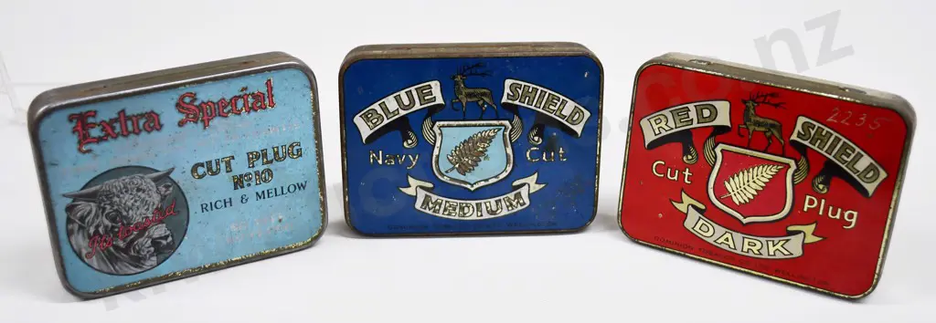 NZ TOBACCO TINS Image 1++
