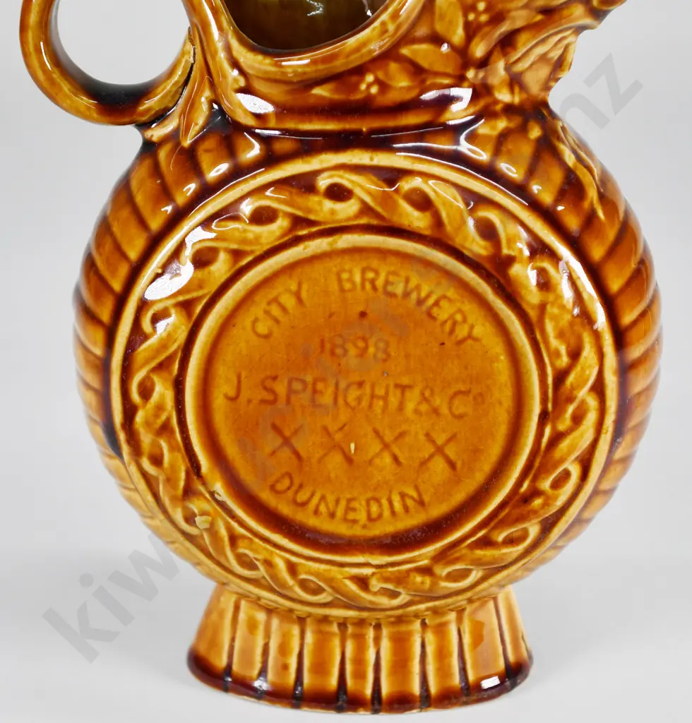 SPEIGHTS 1898 BENHAR/MILTON POTTERY ADVERTISING WATER JUG Image 1++
