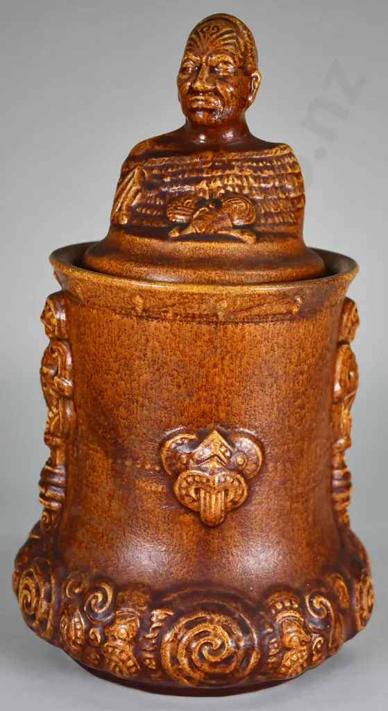 TEMUKA WARE TOBACCO JAR Image 1++