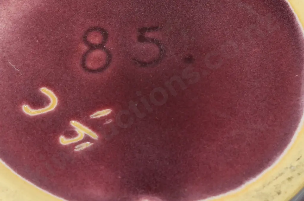 CROWN LYNN TRICKLE GLAZE VASE  # 85 Image 1++