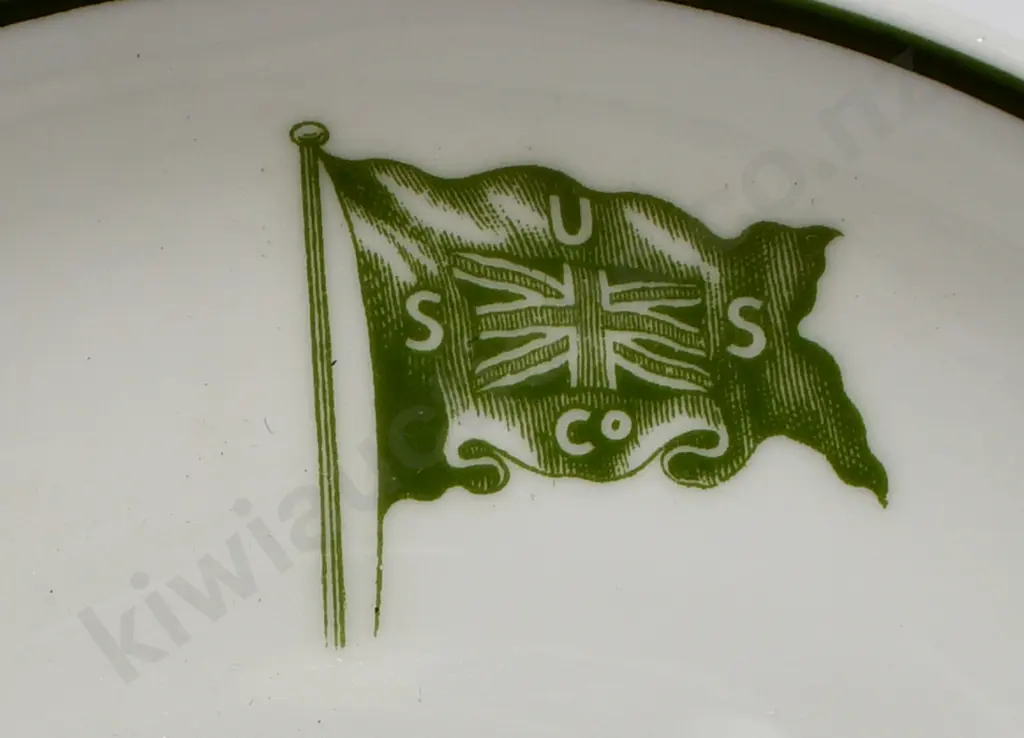 UNION STEAM SHIP CO CUPS & SAUCERS Image 1++