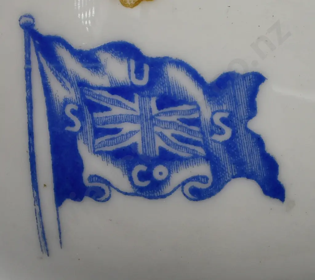 UNION STEAM SHIP CO CUPS & SAUCERS Image 1++