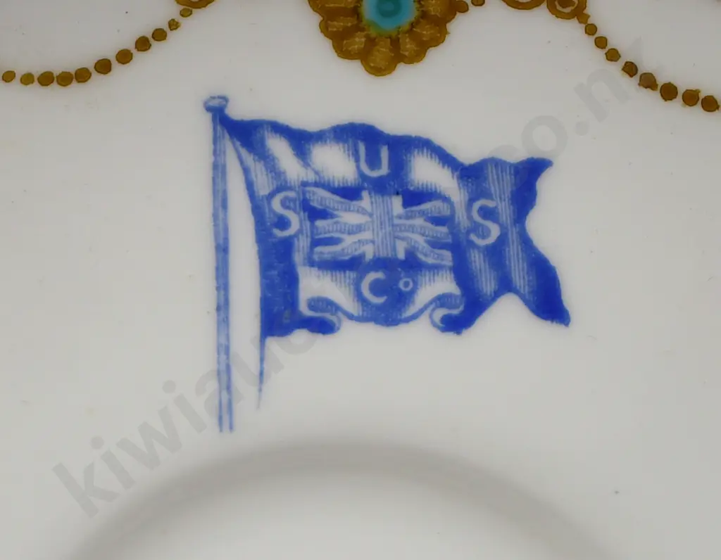 UNION STEAM SHIP CO CUPS & SAUCERS Image 1++