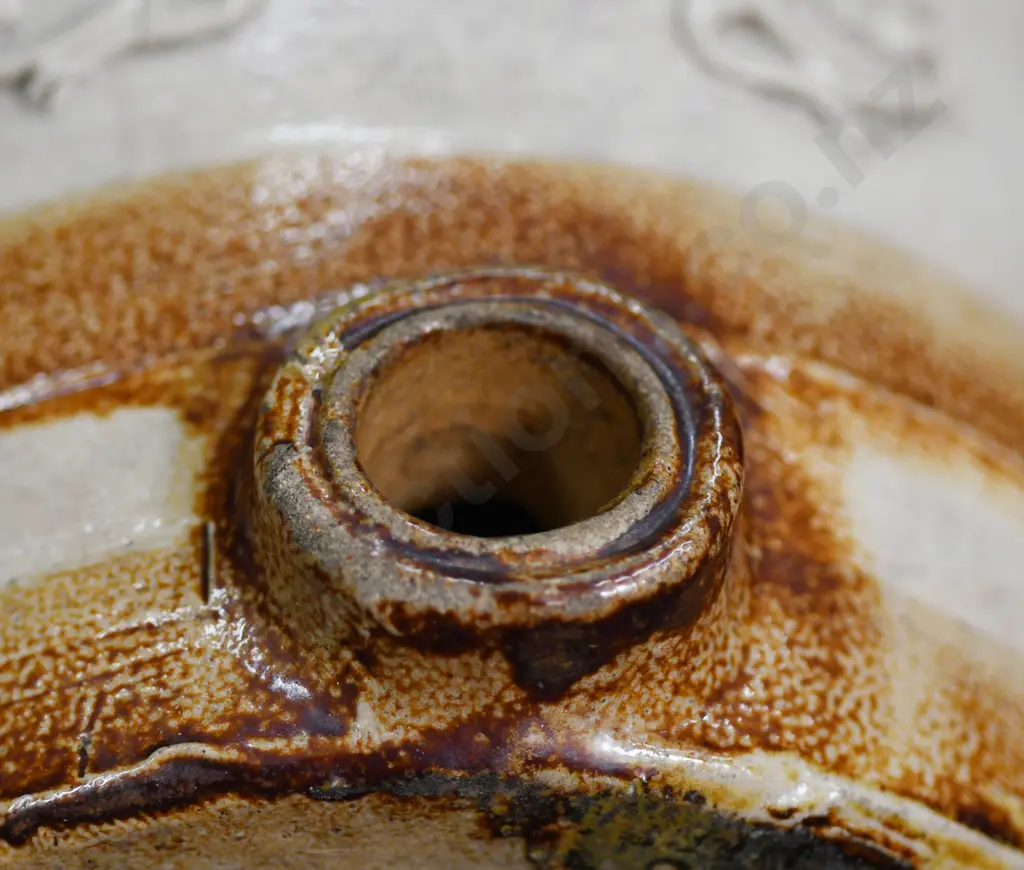 EARLY STONEWARE SPIRITS BARREL Image 1++