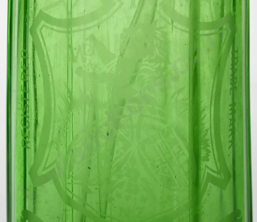 PLOWMAN NAPIER GREEN SODA SYPHON Image 1++