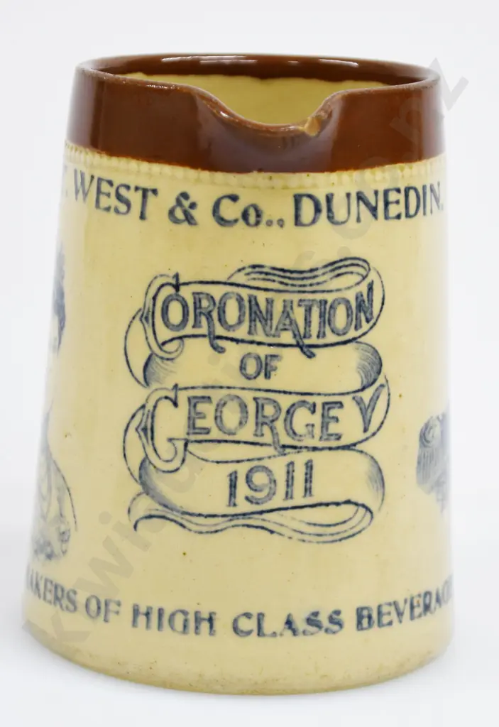 WEST 1911 CORONATION WATER JUG Image 1++