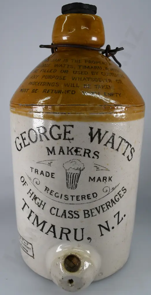 WATTS TIMARU STONE JAR Image 1++