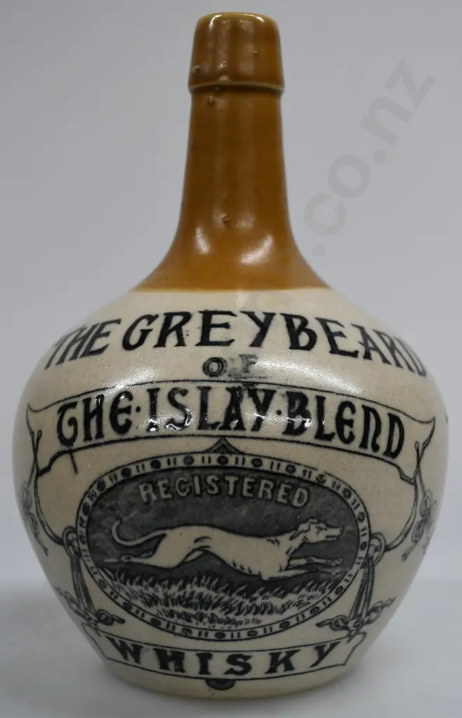 THE GREYBEARD STONEWARE WHISKY JUG Image 1++
