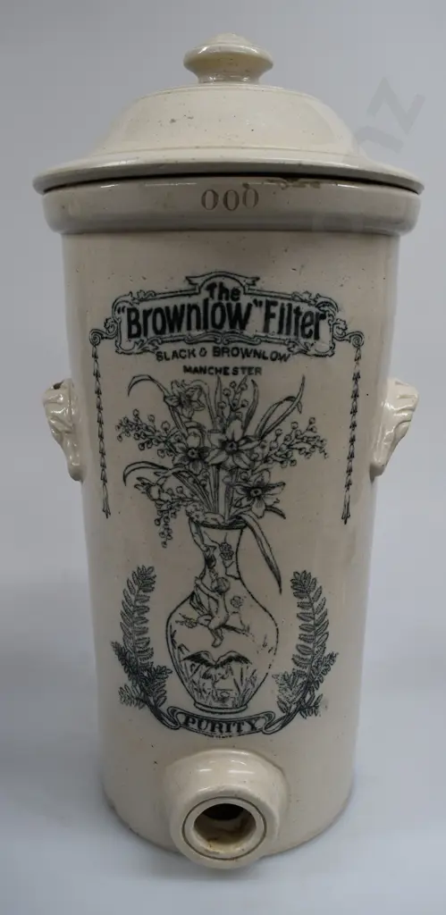 SLACK & BROWNLOW MANCHESTER WATER FILTER Image 1++