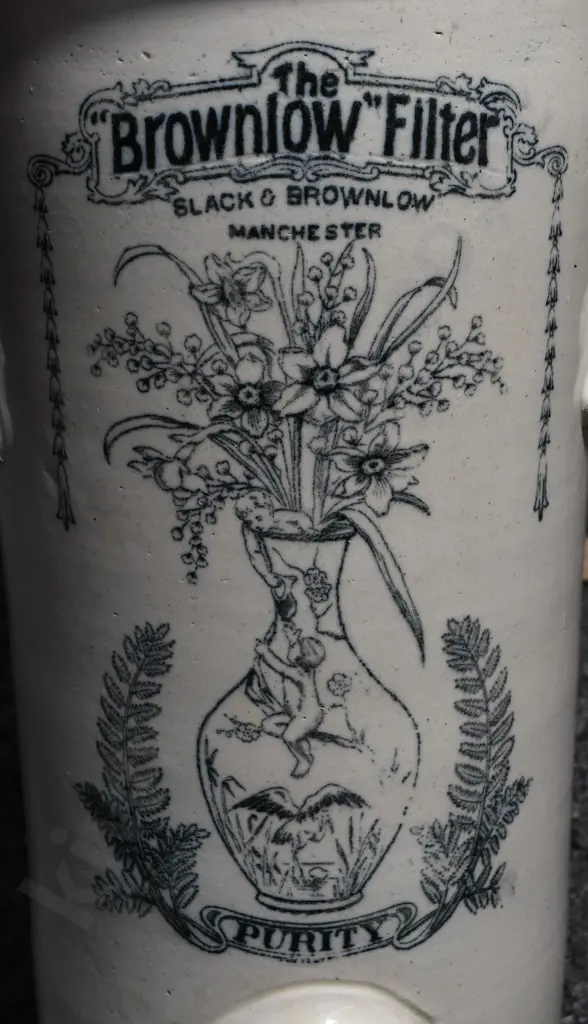 SLACK & BROWNLOW MANCHESTER WATER FILTER Image 1++
