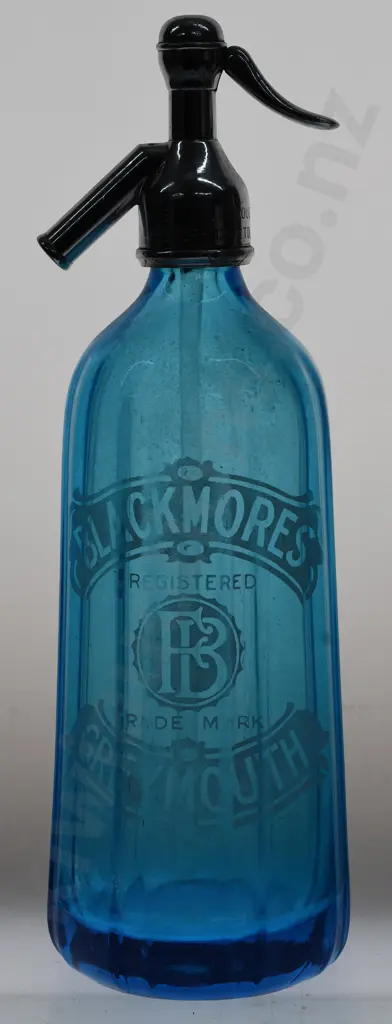 BLACKMORE'S GREYMOUTH BLUE SYPHON Image 1++