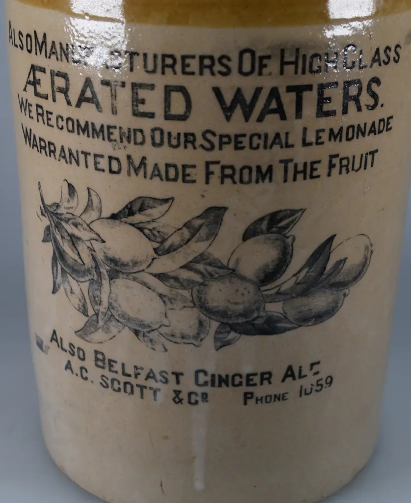 SCOTT AUCKLAND STONE JAR Image 1++