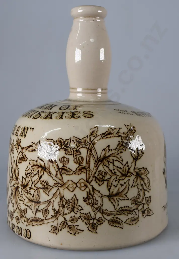 MY QUEEN STONEWARE WHISKY JUG Image 1++