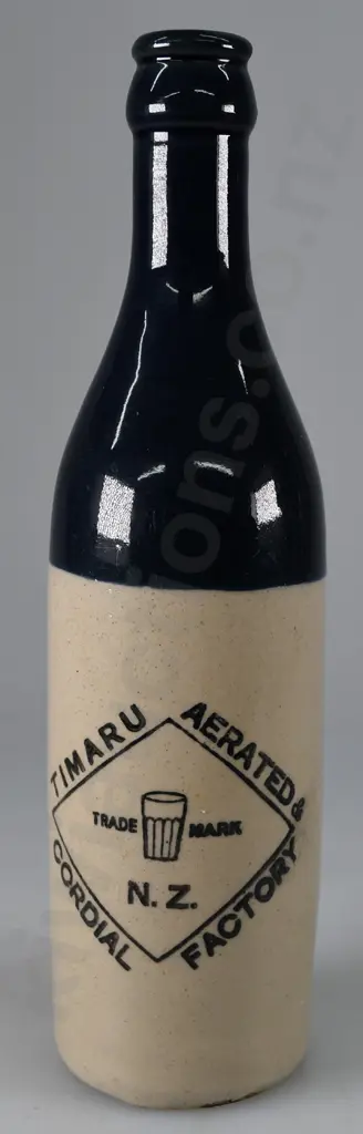 TIMARU AERATED & CORDIAL FACTORY GINGER BEER Image 1++