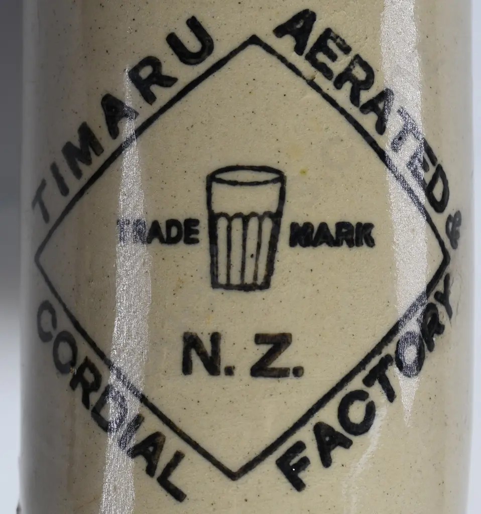 TIMARU AERATED & CORDIAL FACTORY GINGER BEER Image 1++