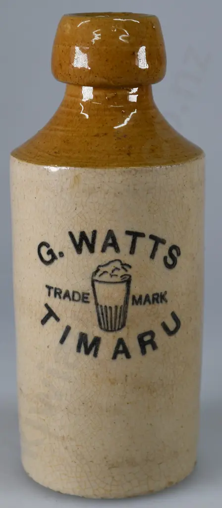 WATTS TIMARU GINGER BEER Image 1++