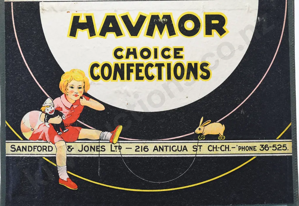 SANDFORD & JONES HAVMOR CONFECTIONS BOX Image 1++