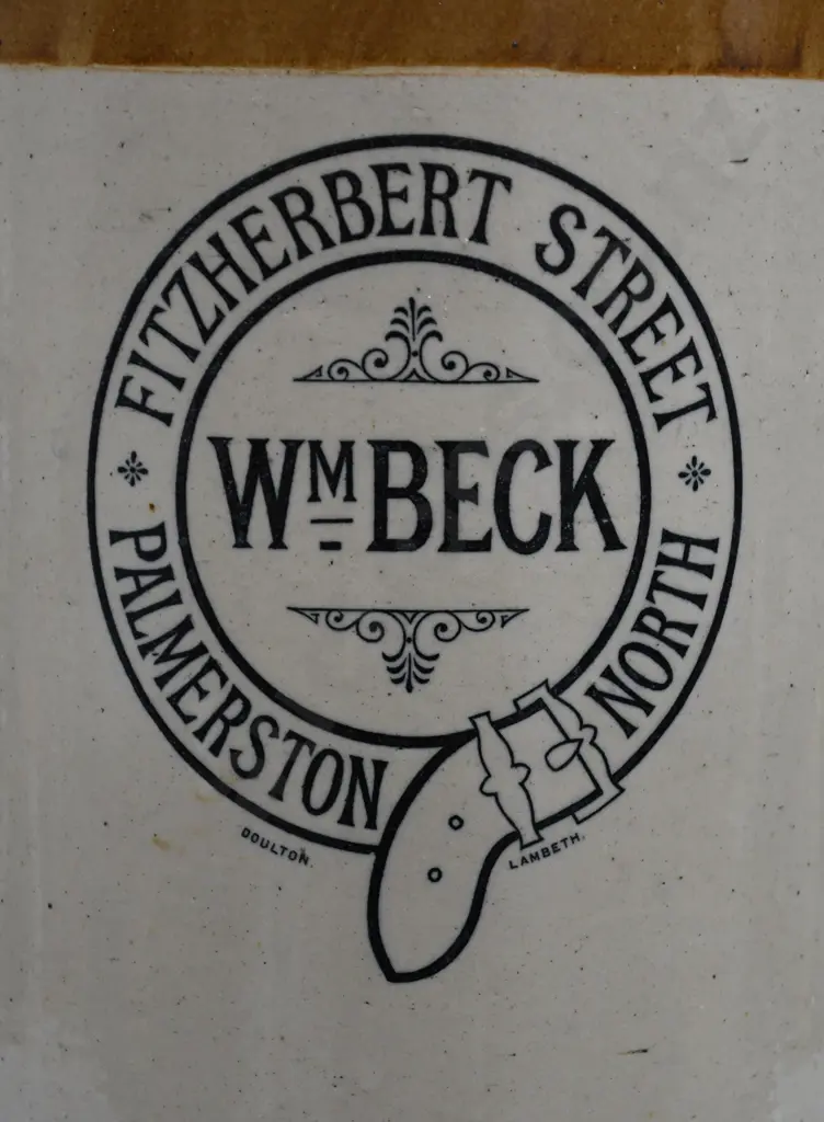 BECK PALMERSTON NORTH STONE JAR Image 1++