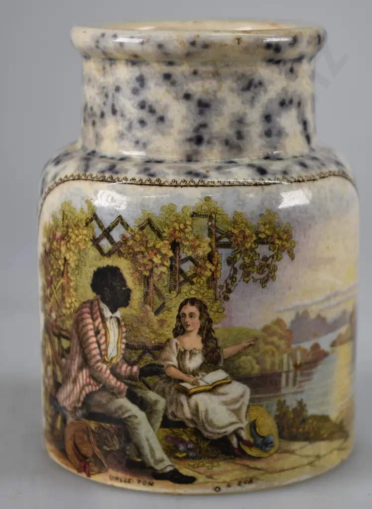 UNCLE TOM & EVA PRATT POT Image 1++