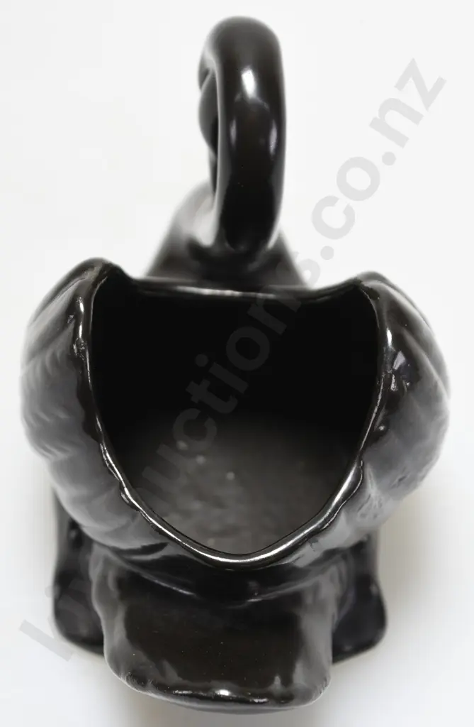 CROWN LYNN SMALL BLACK SWAN Image 1++