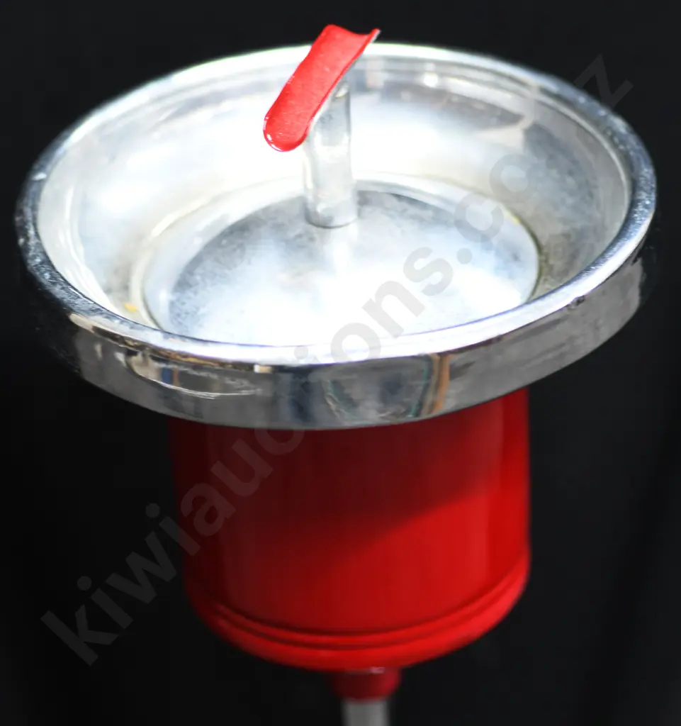 ART DECO SELF RIGHTING ROLLING ASHTRAY STAND Image 1++