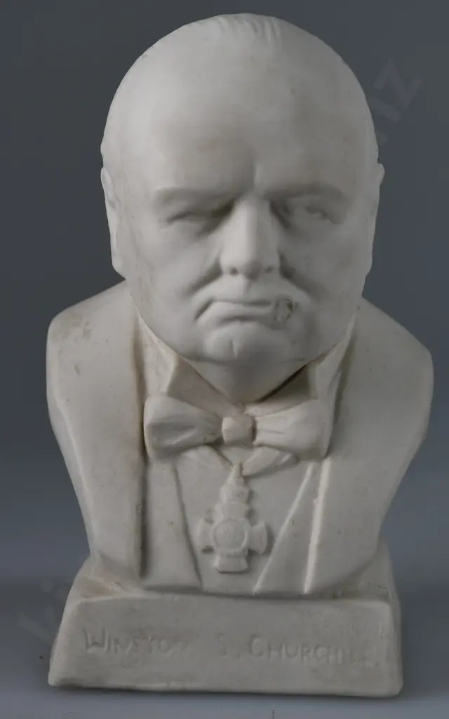 TEMUKA WARE WINSTON CHURCHILL BUST Image 1++