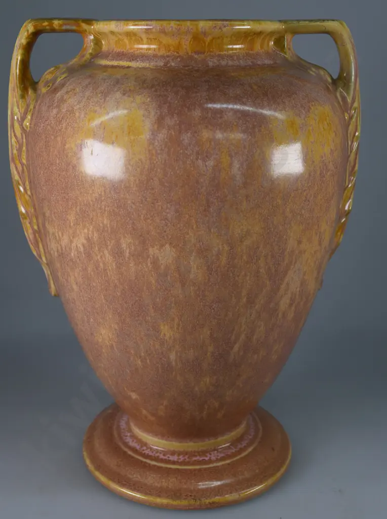TEMUKA GRECIAN STYLE 2 HANDLED VASE Image 1++
