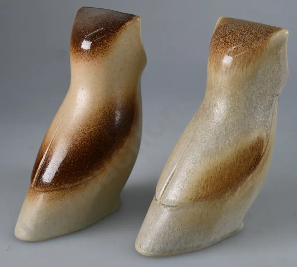 TEMUKA POTTERY OWLS Image 1++