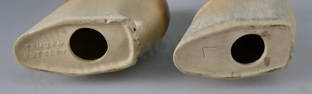 TEMUKA POTTERY OWLS Image 1++