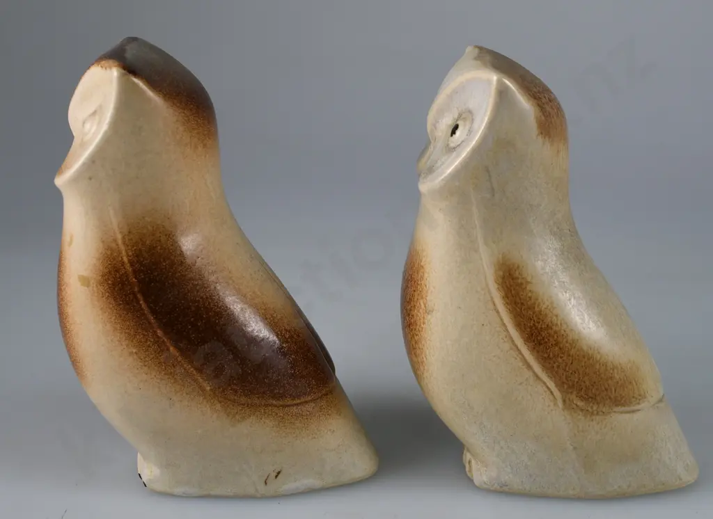 TEMUKA POTTERY OWLS Image 1++