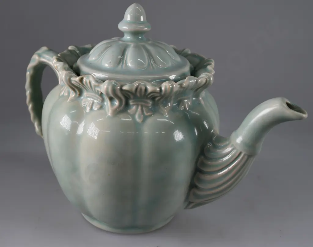 TEMUKA WARE TEAPOT LIGHT MINT Image 1++