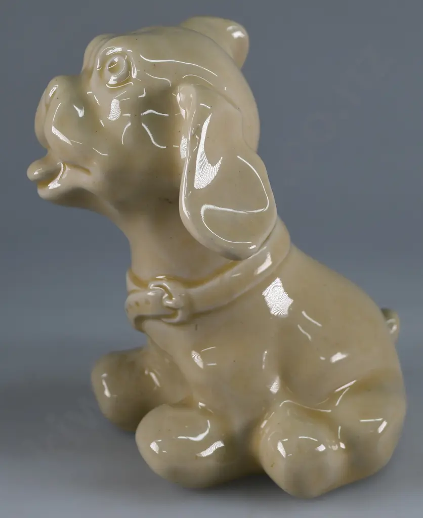 TEMUKA POTTERY FLOPPY EARED PUPPY DOG Image 1++