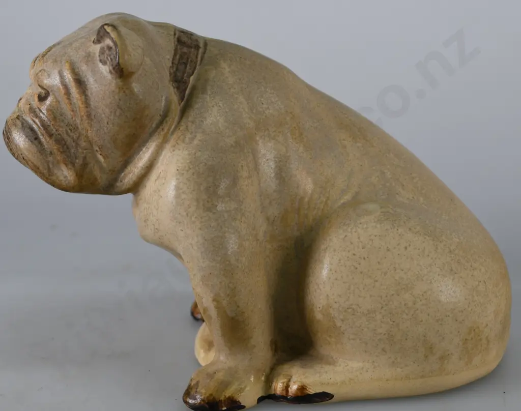 TEMUKA WARE BULLDOG FIGURE Image 1++