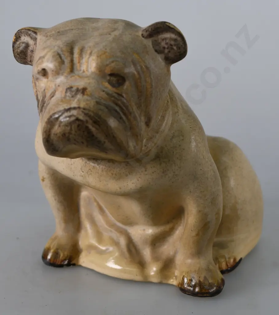 TEMUKA WARE BULLDOG FIGURE Image 1++