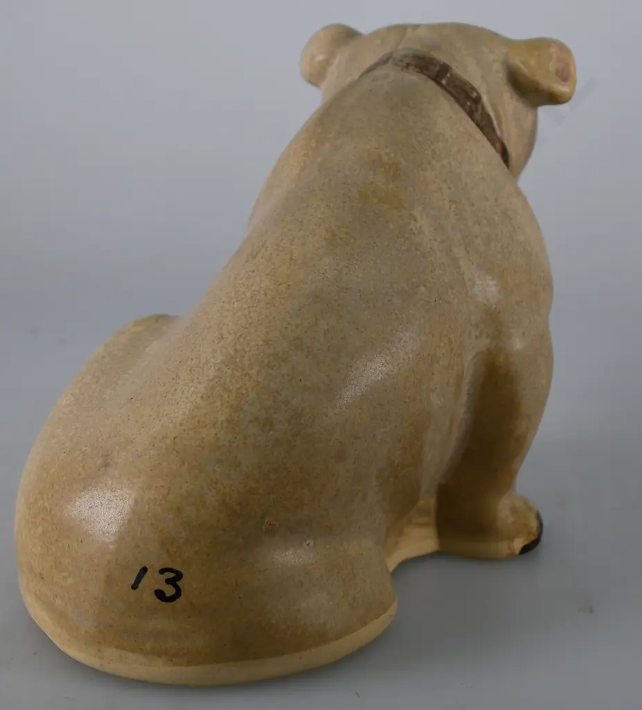 TEMUKA WARE BULLDOG FIGURE Image 1++