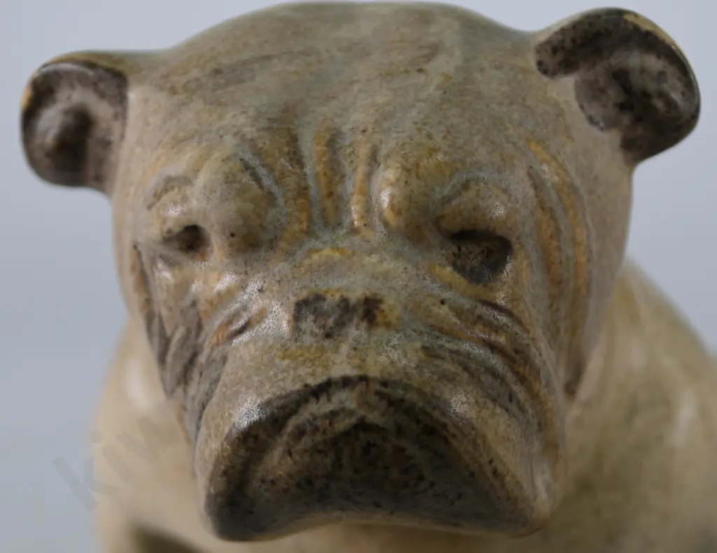 TEMUKA WARE BULLDOG FIGURE Image 1++