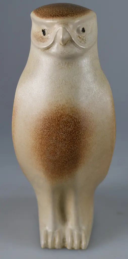 TEMUKA POTTERY WISE OLD OWL Image 1++