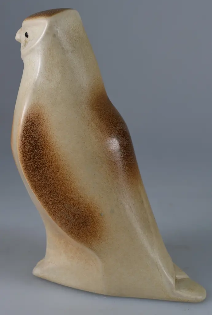 TEMUKA POTTERY WISE OLD OWL Image 1++