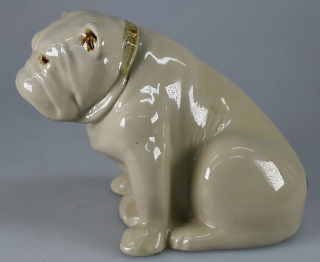TEMUKA POTTERY BULLDOG Image 1++